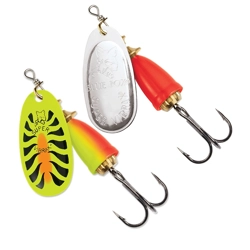 Blue Fox Vibrax Fluorescent Spinners